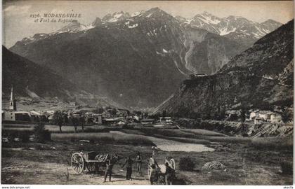 CPA MODANE Modane-Ville et Fort du Replaton (1195330)