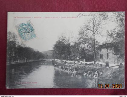 CPA - Moissac - Bords du Canal - Lavoir Saint-Martin