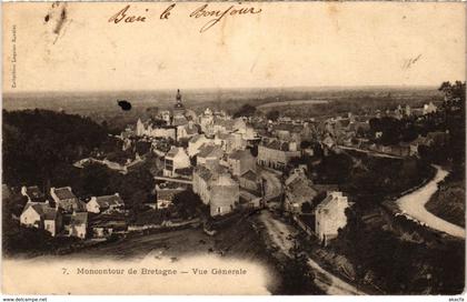 CPA MONCONTOUR-de-Bretagne - Vue générale (994858)