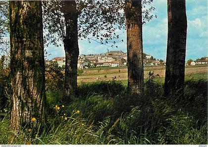 47 - Monflanquin - Vue Générale à travers les arbres - CPM - Voir Scans Recto-Verso