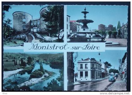 43 Monistrol-sur-Loire multi vue fontaine    D43D  K43137K  C43137C RH056434