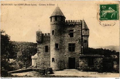 CPA AK MONISTROL-sur-LOIRE - Chateau de Foltier (517100)