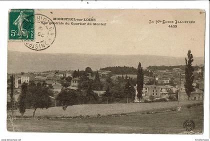 CPA- Carte  Postale- France-Monistrol sur Loire- Vue générale du Quartier de Monteil--1912-VM18934