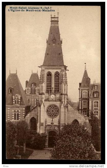 76 Mont-Saint-Aignan eglise D76D K76451K C76451C RH097067