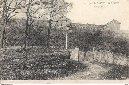 CPA Fort du Mont Valérien vue générale