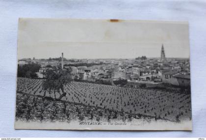 Montagnac, vue générale, Hérault 34