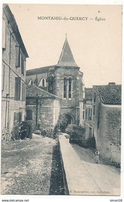 MONTAIGU DE QUERCY - EGLISE