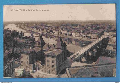 82 - Montauban - Vue Panoramique - Ecrite