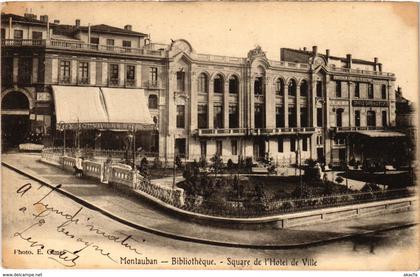 CPA MONTAUBAN Bibliotheque (89690)