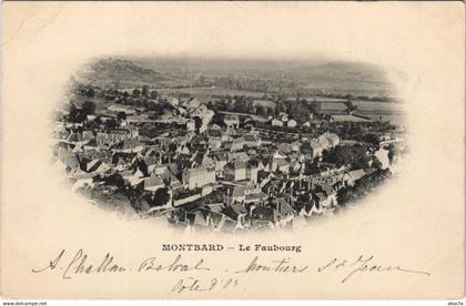 CPA MONTBARD - Le Faubourg (121510)