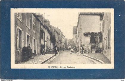 CPA Montbard Rue du Faubourg