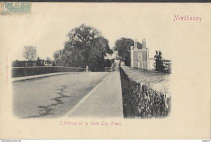 Montbazon - L'Avenue de la Gare Les Ormes