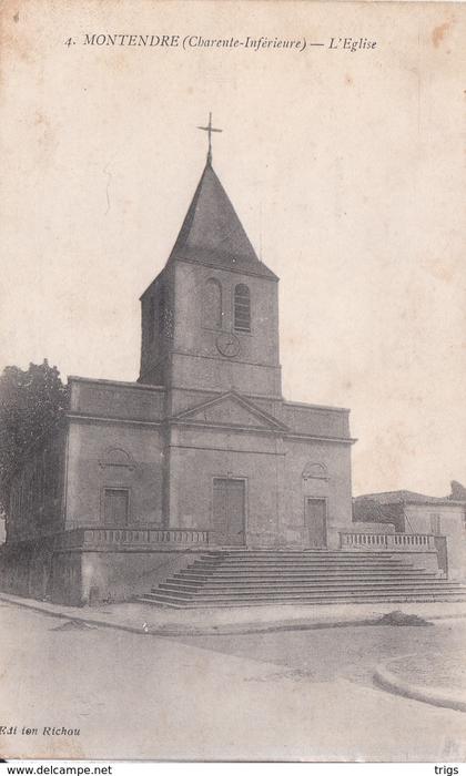 Montendre - l'Église