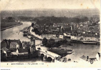 Carte POSTALE  Ancienne  de  MONTEREAU -