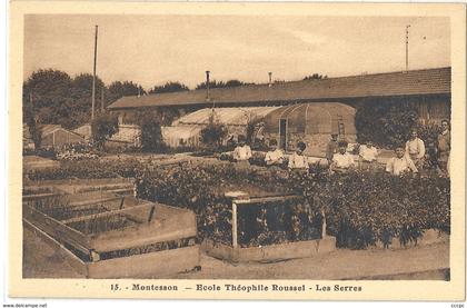 CPA Montesson Ecole Théophile Roussel Les Serres