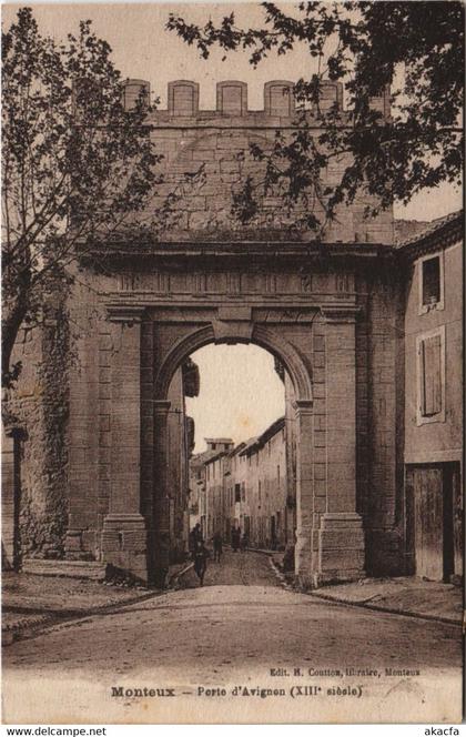 CPA MONTEUX Porte d'Avignon (1086513)