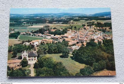 Cpm, Montfaucon en Velay, vue générale aérienne, haute Loire