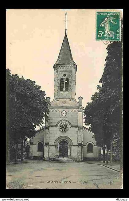 91 - Montgeron - L'Eglise - CPA - Voir Scans Recto-Verso