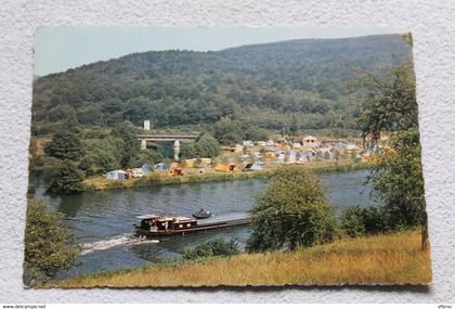 Cpm 1968, Montherme, le terrain de camping, Ardennes 08