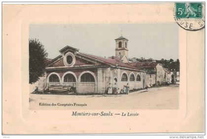 Carte Postale Ancienne de MONTIERS SUR SAULX-Comptoirs Français