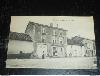 MONTIERS SUR-SAULX - LA POSTE - 55 MEUSE (W)