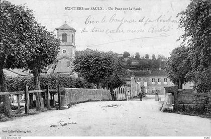 MONTIERS-SUR-SAULX UN PONT SUR LA SAULX