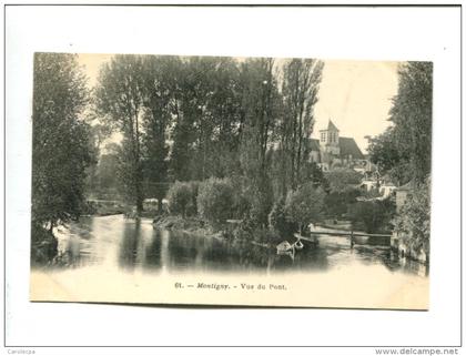 CP - MONTIGNY (78) VUE DU PONT