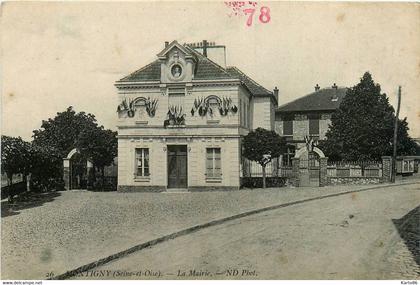 montigny * la place de la mairie * hôtel de ville