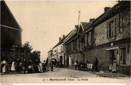 CPA AK MONTJAVOULT - La Poste (259744)