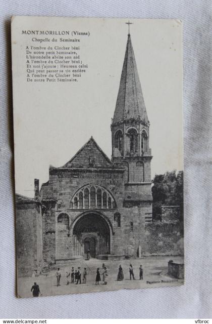 Montmorillon, chapelle du séminaire, Vienne 86