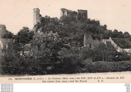 C P A   41 - MONTOIRE - SUR - LE - LOIR -  le chateau