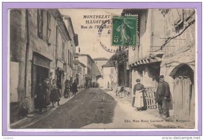 82 - MONTPEZAT de QUERCY -- Rue de l'Hôpital