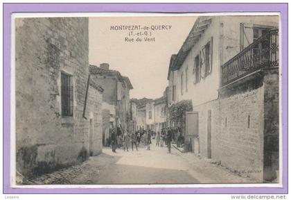 82 - MONTPEZAT de QUERCY -- Rue du Vent