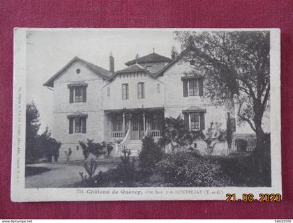 CPSM - Château de Quercy, près Montpezat