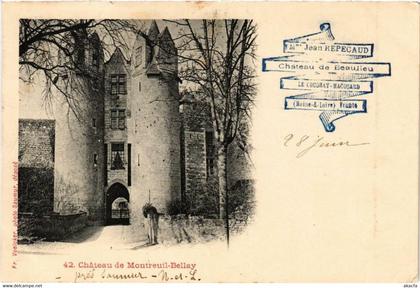 CPA AK Chateau de MONTREUIL-BELLAY (606355)