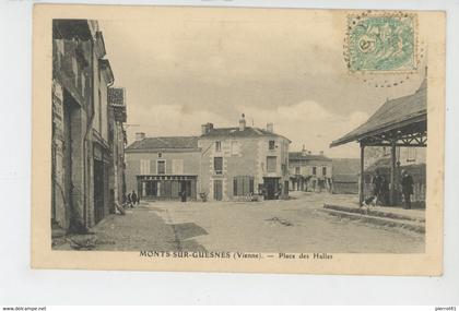 MONTS SUR GUESNES - Place des Halles