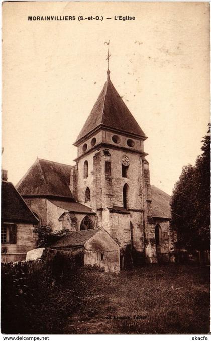 CPA MORAINVILLIERS - L'Église (102543)