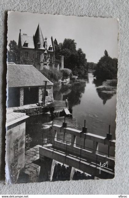 Cpm 1957, Moret sur Loing, le Loing, Seine et Marne 77