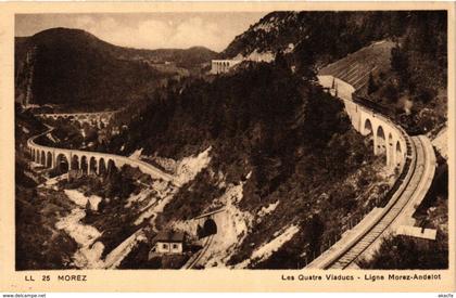 CPA MOREZ Les Quatre Viaducs Ligne MOREZ-Andelot. (247523)