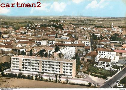 MORIERES-LES-AVIGNON VUE GENERALE AERIENNE RESIDENCE DU PARC 84 VAUCLUSE