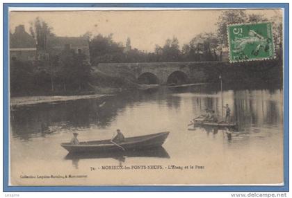 22 - MORIEUX les PONTS NEUFS --  L'Etang et le Pont