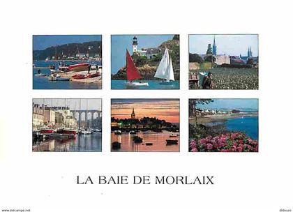 29 - Morlaix - La Baie de Morlaix - Multivues - Bateaux - Carte Neuve - Voir Scans Recto Verso