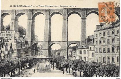 Morlaix - Le Viaduc (Hauteur 58m, longueur 292m)