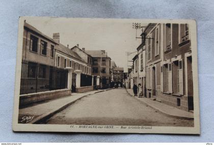 Mortagne sur Orne, rue Aristide Briand, Orne 61