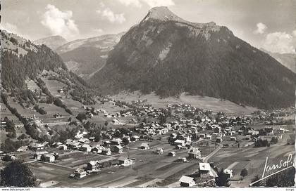 CPSM Morzine vue générale Pointe de Ressachaux