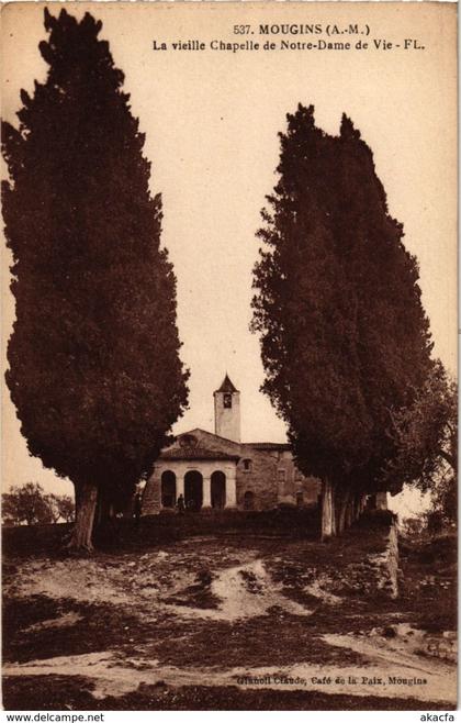 CPA Mougins- La vieille Chapelle de Notre Dame de Vie FRANCE (1004570)