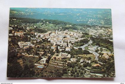 Cpm, vue aérienne de Mougins, le Fontenoy, Alpes maritimes 06