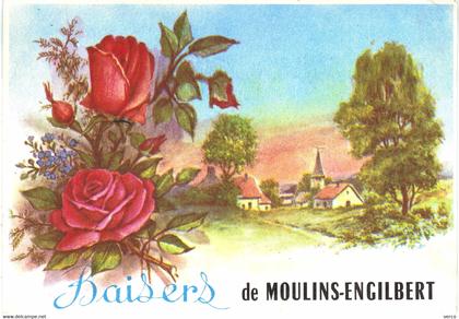 Carte POSTALE  Ancienne de  MOULIN - ENGILBERT