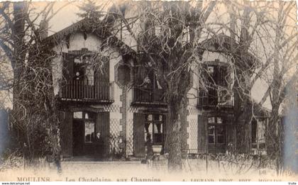 MOULINS LES CHATELAINS AUX CHAMPINS (CARTE PHOTO)