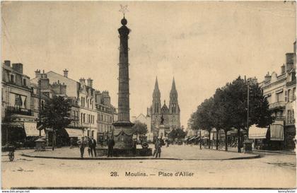 Moulins, Place dÀllier